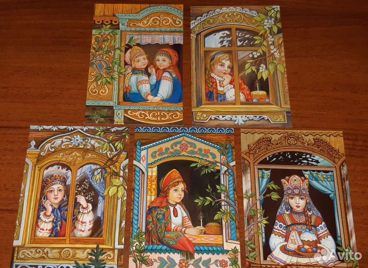 Пасхальная открытка