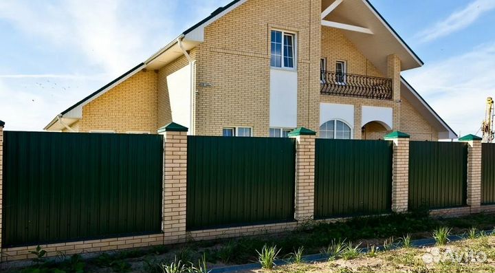 Забор из профнастила быстро