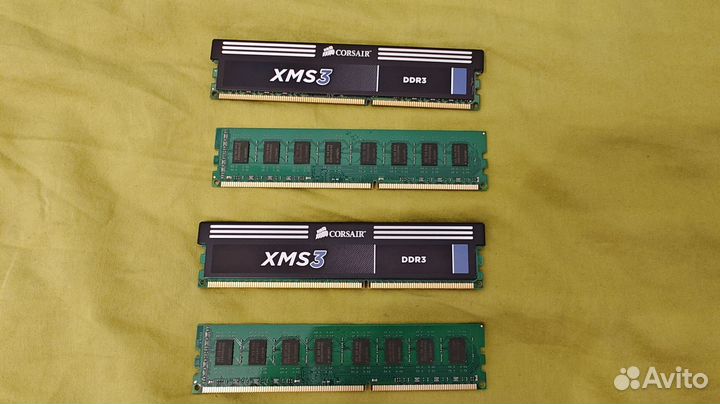 Модули памяти DDR3 16Гб