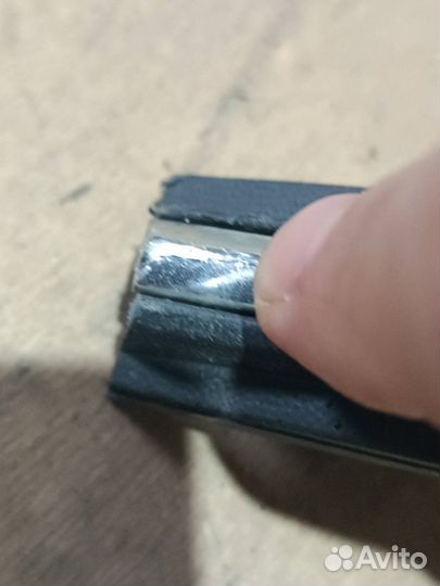 Молдинг бампера передний Volkswagen Touareg 3