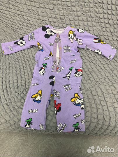 Теплые комбенизоны и костюм на девочку 68-86