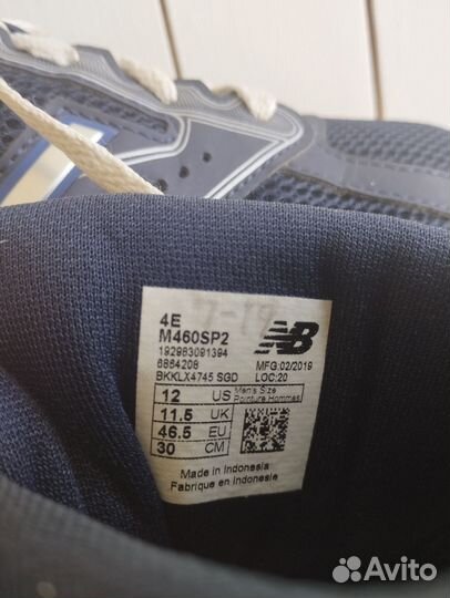 Кроссовки new balance оригинал 46 размер