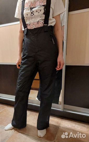 Штаны горнолыжные на лямках