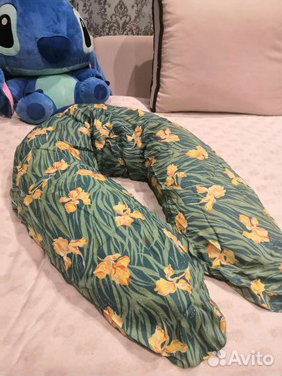 Подушка для беременных с шариками