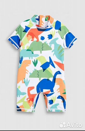 Детский слитный солнцезащитный купальник