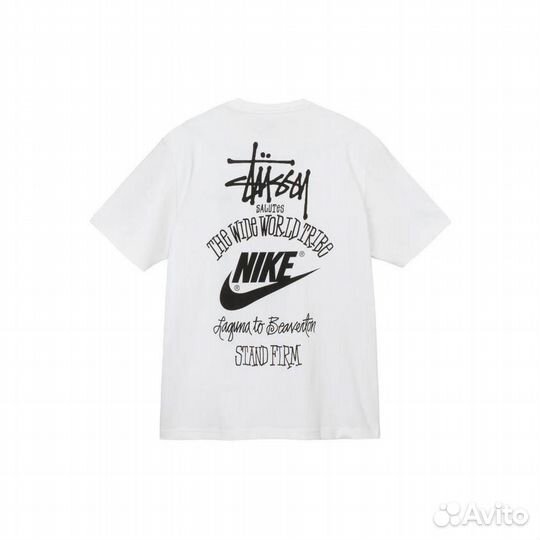 Футболка Nike x stussy