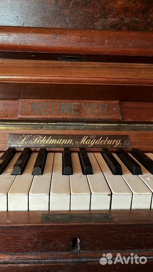 Пианино neumeyer старинное