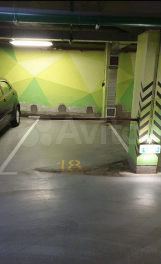 Машиноместо, 15 м²