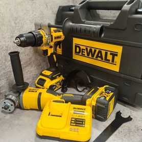 Набор Шуруповерт 80нм + Болгарка dewalt 2в1