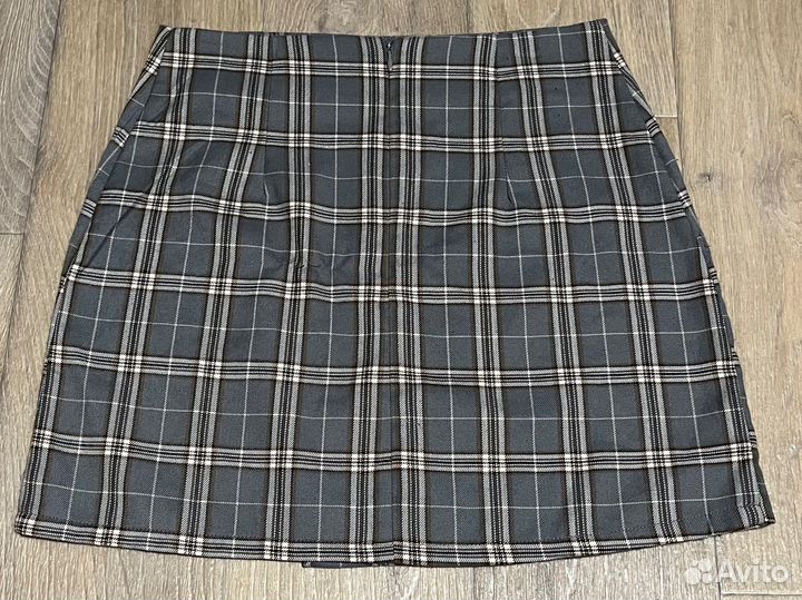 Юбка в клетку