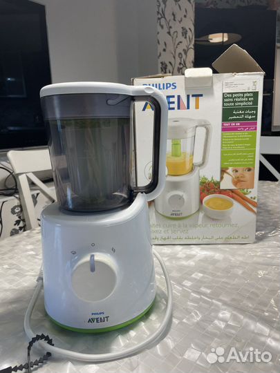 Пароварка блендер philips avent 2 в 1