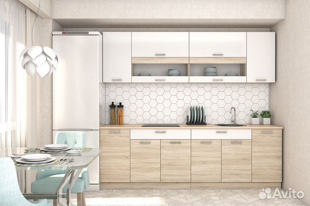 Готовые кухни прямые