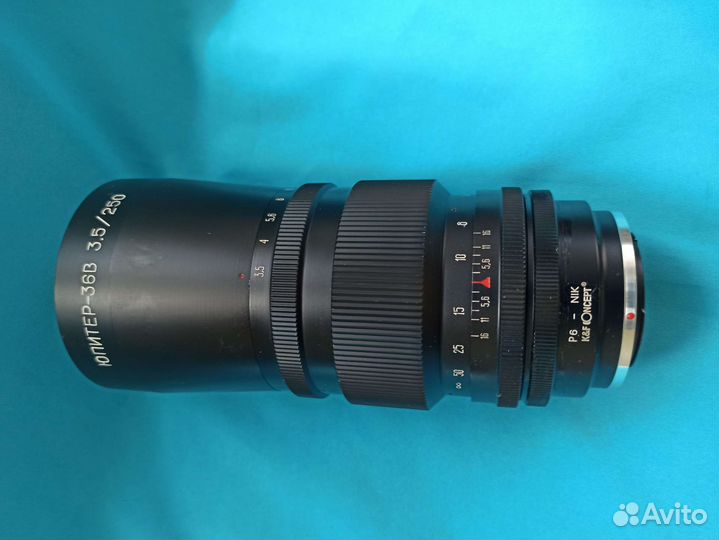 Объектив Юпитер-36В под Nikon