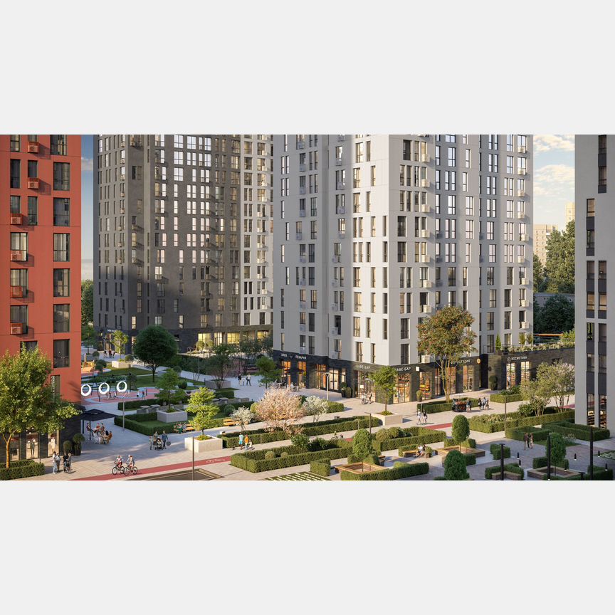 2-к. квартира, 40,4 м², 22/30 эт.