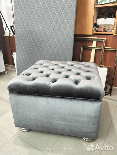 Банкетка в прихожую с ящиком