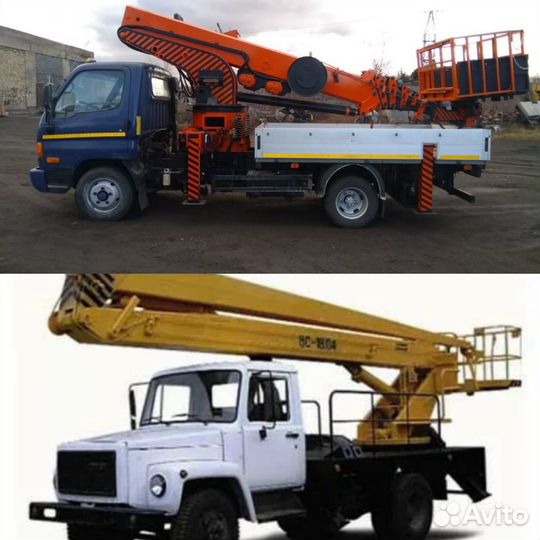 Аренда и услуги комбинированной автовышки, 240 кг, 25 м