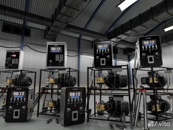 Автомойка самообслуживания luxwash 387