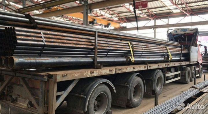 Труба электросварная 57х3.5 длина 12м Ст20