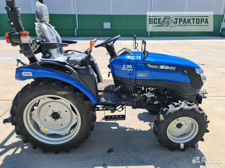 Мини-трактор SOLIS 26 SHUTTLE XL, 2023