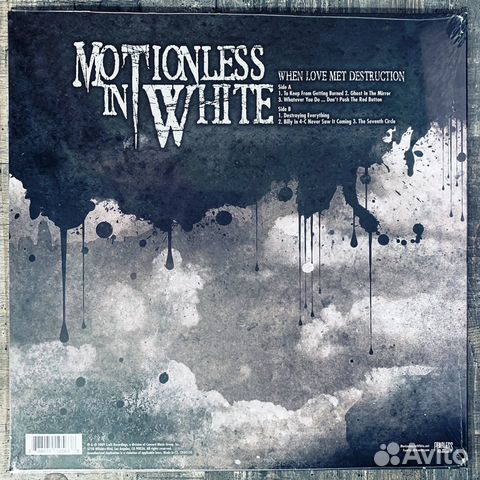 Подборка винила Motionless in White объявление продам