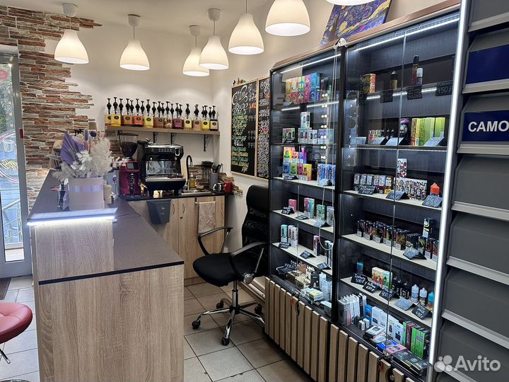 Готовый бизнес кофейня и табачный магазин
