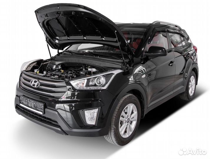 Газовые упоры капота Hyundai Creta 16-21