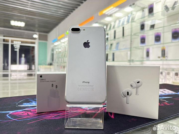 iPhone 7 Plus 32Gb Silver оригинал гарантия