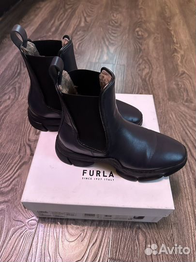 Ботинки зимние челси Furla 38