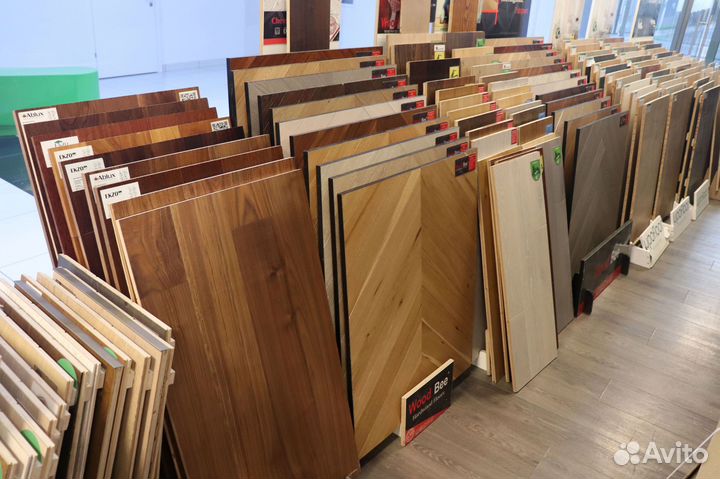 Паркет / Клеевая паркетная доска дуб