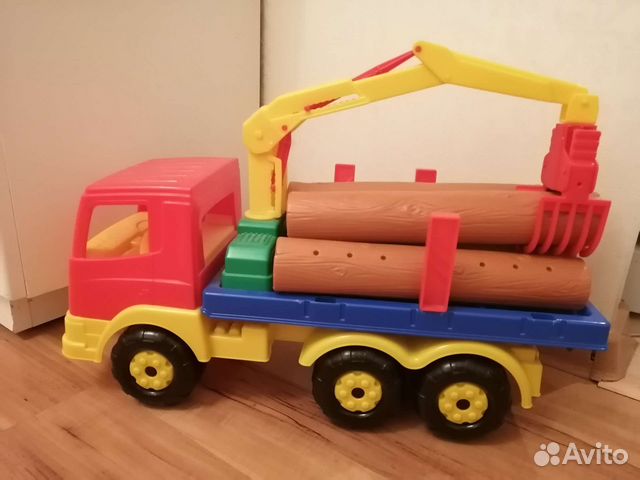 Машина детская брёвновоз
