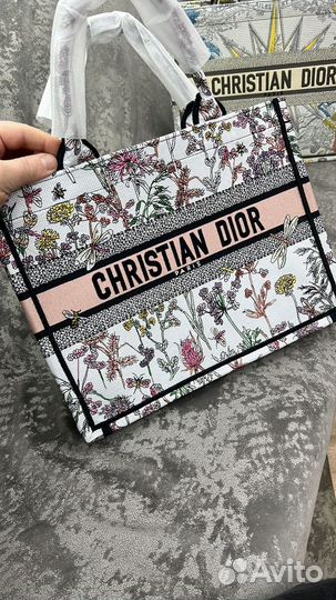 Сумка шопер Dior жаккард