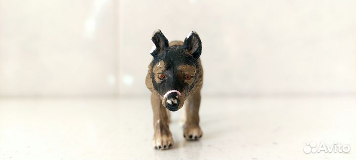 Schleich эльфийка на лошади с волком