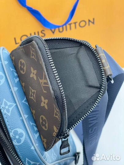 Сумка мужская слинг кобура Louis Vuitton LV