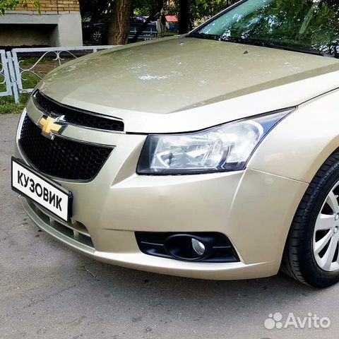 Бампер передний в цвет Chevrolet Cruze