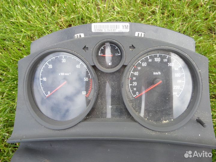 Приборная панель opel astra h