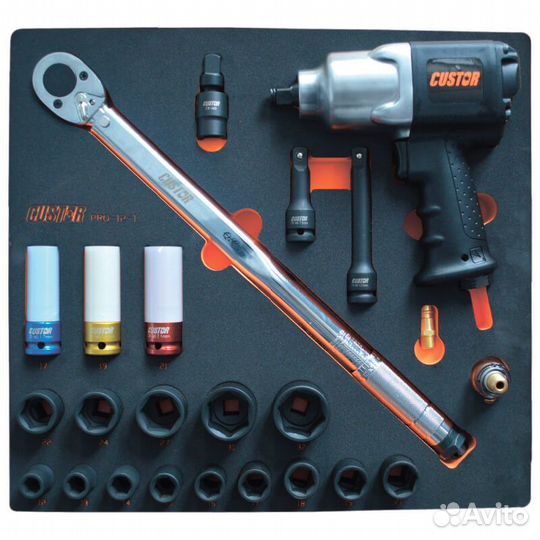 Набор пневматического и динамометрического инструм