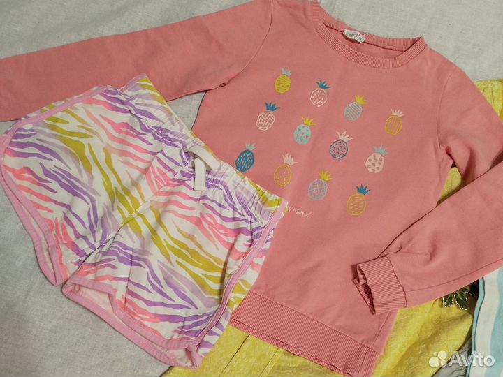 Пакет одежды на девочку 122