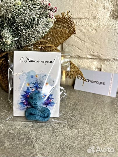 Шоколадный подарок на новый год