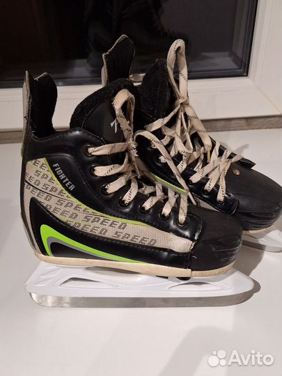 Коньки хоккейные 32 - 35 размер