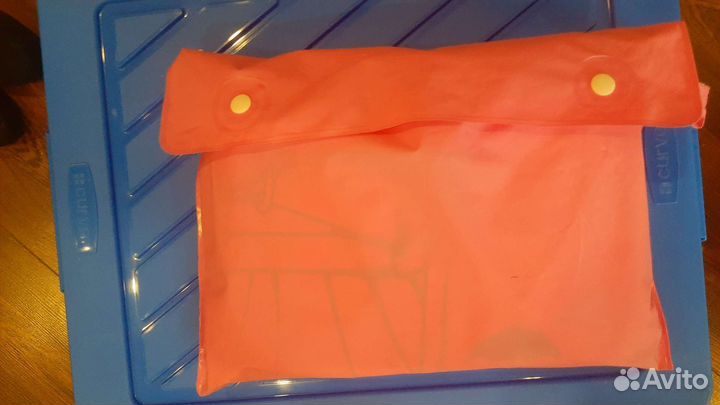 Плащ дождевик сумкой