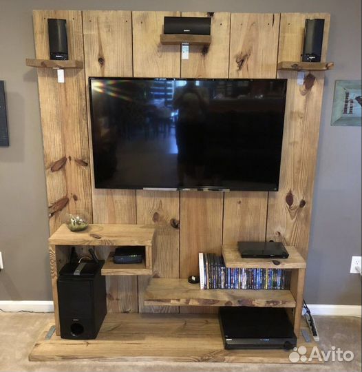 Полка настенная для телевизора