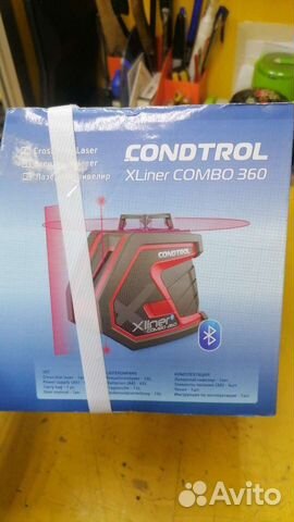 Новый Лазерный уровень Condtrol Xliner Combo 360