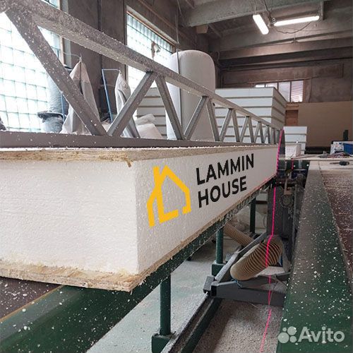 SIP панели 2500Х1250Х74 мм