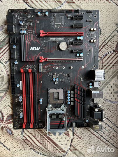 Материнская плата msi z270 gaming plus ms-7a75