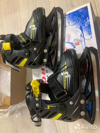 Коньки детские раздвижные р 27 30