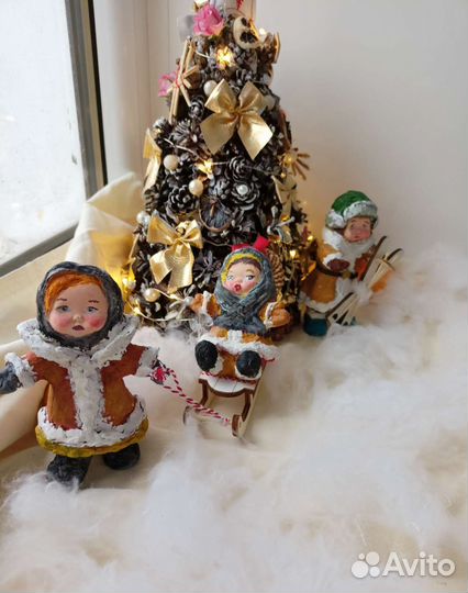 Ватные игрушки