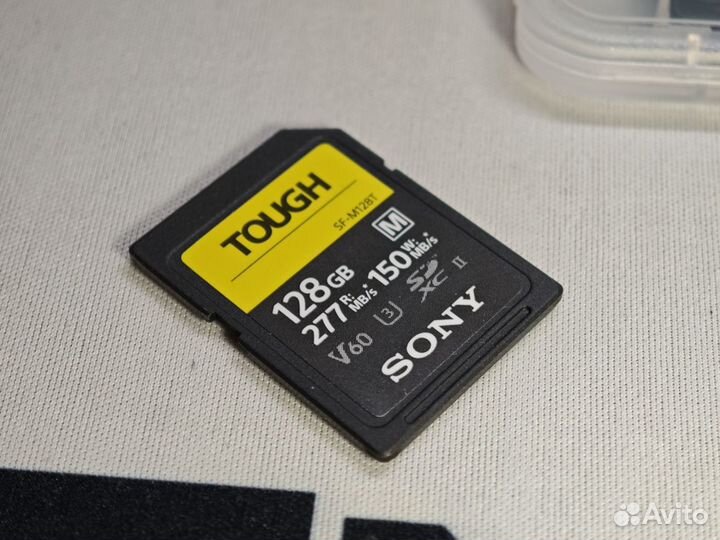 Карта памяти sdxc 128 256 GB Sony SF-M tough