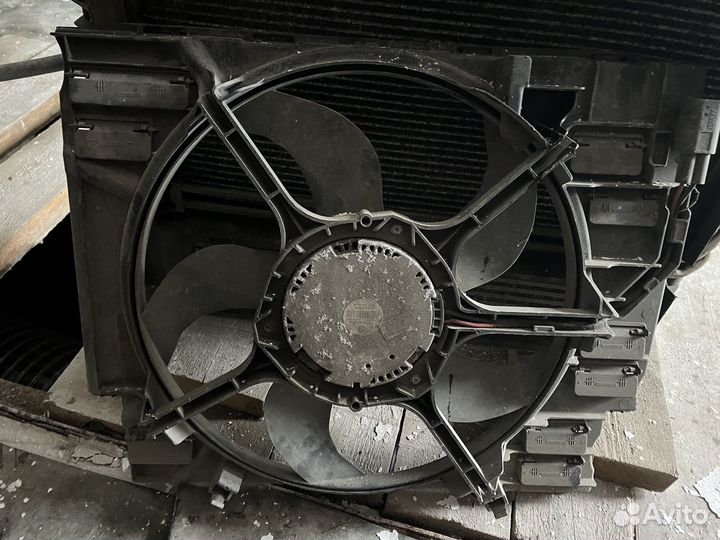 Кассета радиаторов в сбор bmw e60 дизель n47