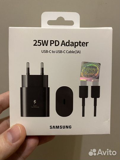 Быстрая зарядка Samsung 45w