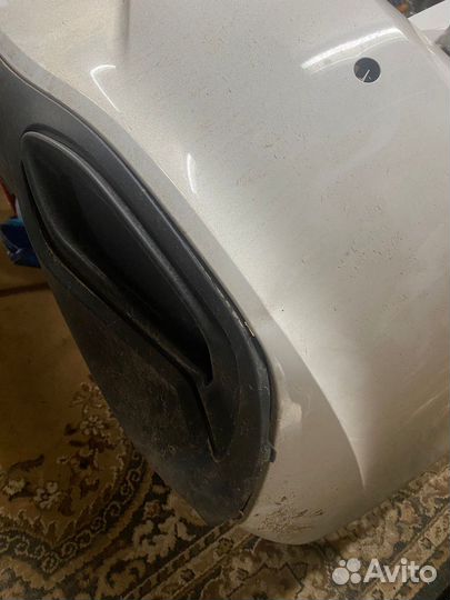 Задний бампер на volkswagen polo оригинал